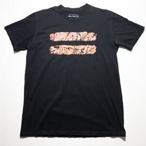 Ed Sheeran Mathematics Tour T-Shirt Black L Double Sided Concert Band Tee 2023